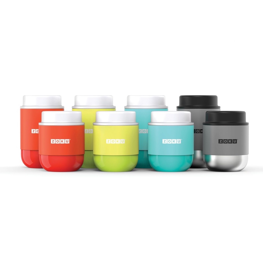 Zoku Stainless Steel Neat Stack Thermal Food Jar Gizmo Hub Shopee Singapore