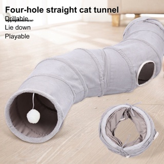 OPPO Foldable Pet Tube Toy Pet Toy Cat Playing Tunnel Tube Toy with Peepholes #7