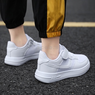 Cocoo.Sg Children'S Velcro Sneakers School Shoes Sneakers White Shoes For Girl Boy IUYM #8