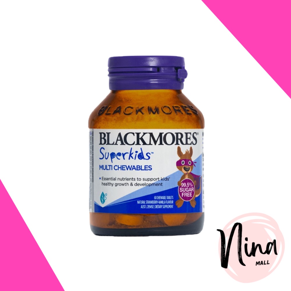 [Authorised Store] - Blackmores SuperKids Multi 60 Chewables [Kids ...