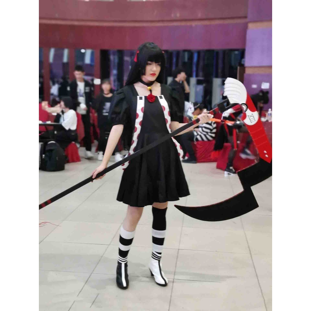 Image of New Tokyo Ghoul JUZO SUZUYA REI Black White High Heel Boots Game Anime shoes Cosplay Accessories Halloween Party shoes for women #3