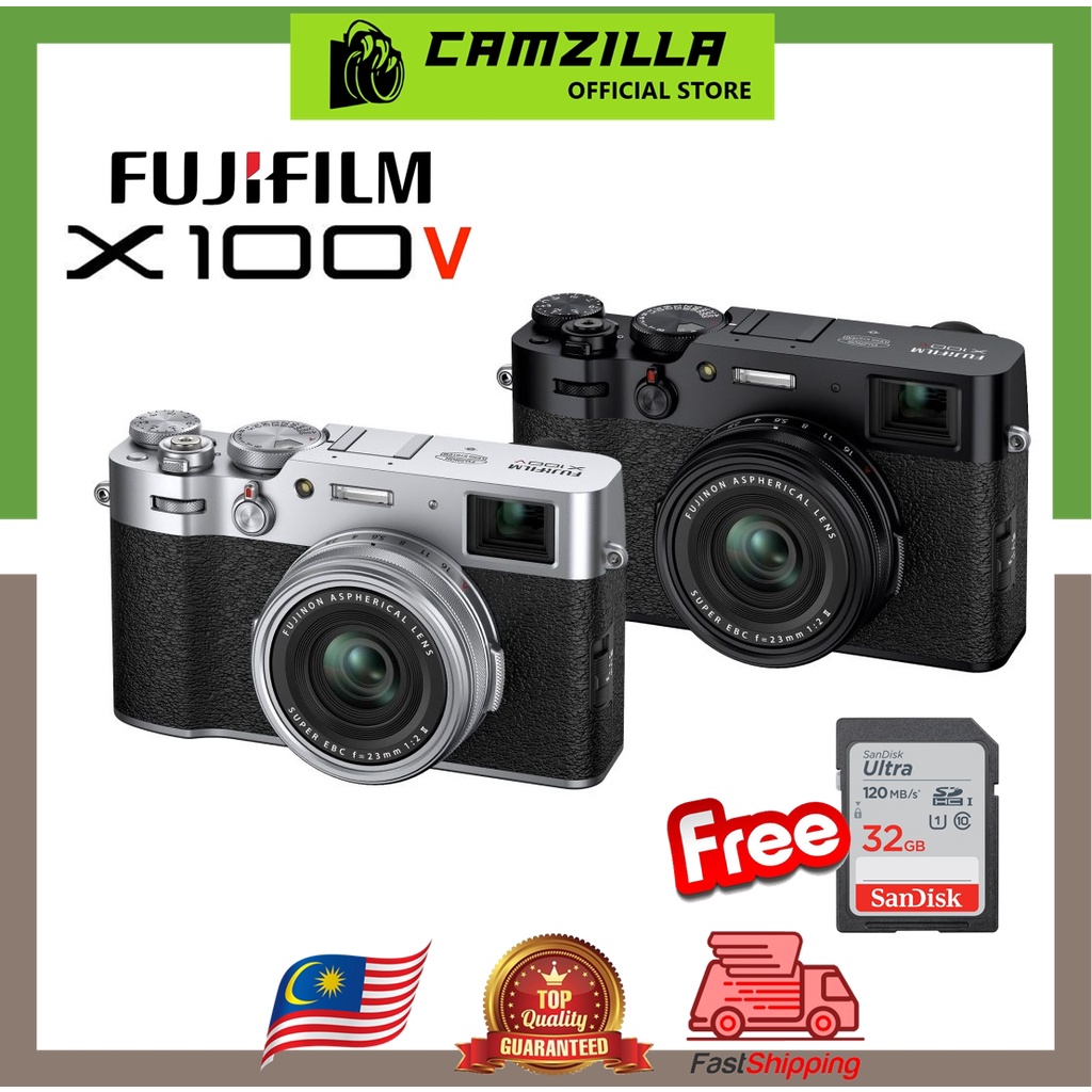 FUJIFILM X100V APSC Format Point and Shoot Digital Camera Shopee