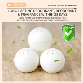 SG StcokHousehold Shoes Deodorant Shoe Cabinet Freshener Odor Deodorant Ball Toilet Sterilization Deodorant Pill #5