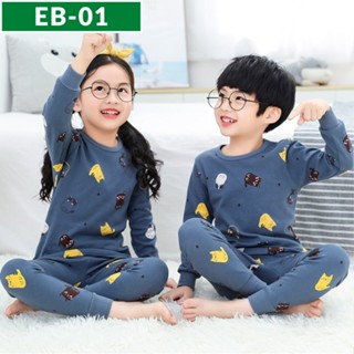 Cotton PJ Series Page 03/  Kids Pyjamas Sets  SG Seller  Boys and Girls Sleepwear  100% Cotton  Children Pajamas #1