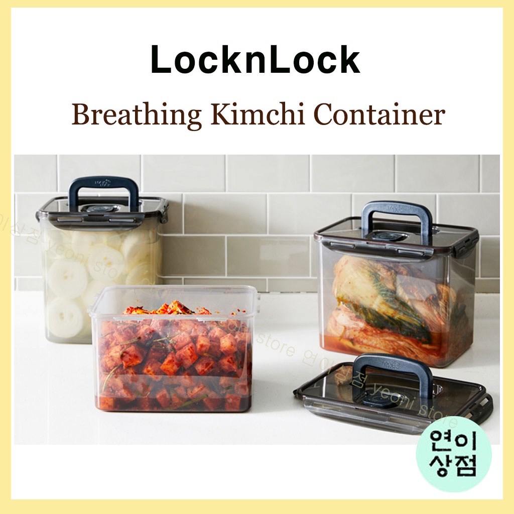 Lock n Lock Lock and Lock breathing kimchi container storage boxes for