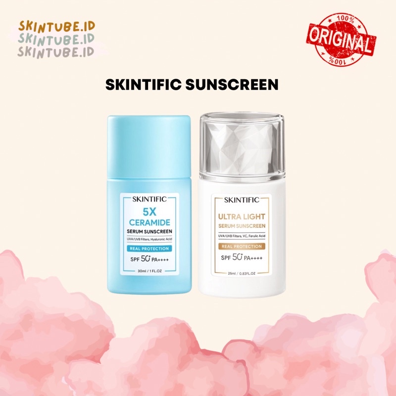 Skintific 5x Ceramide Serum Sunscreen SPF50 PA+++ | Skintific Barrier 