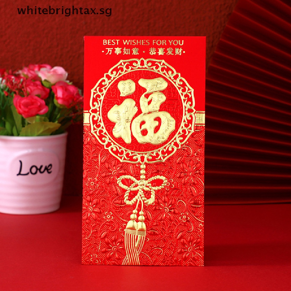 # 2023 CNY New Year # 6pcs Chinese New Year 2022 Red Envelopes Year Red ...