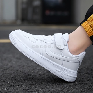 Cocoo.Sg Children'S Velcro Sneakers School Shoes Sneakers White Shoes For Girl Boy IUYM #7