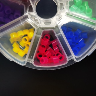 Image of thu nhỏ 160Pcs/Box Universal Dental Color Code Rings  Autoclavable Silicone Instrument Rings #6