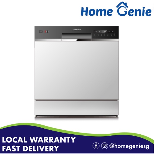 Toshiba Portable Dishwasher DW08T1(S)SG Shopee Singapore
