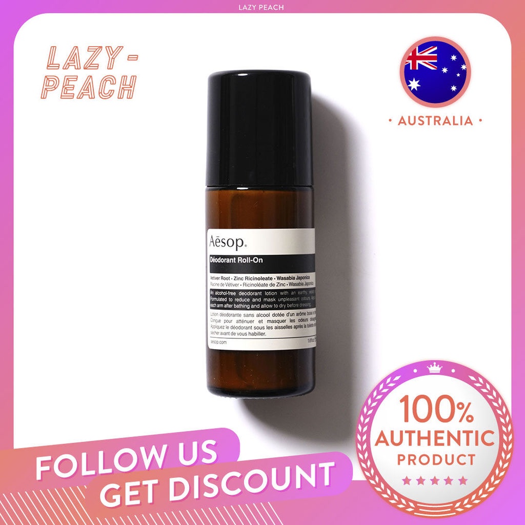 [2024] Aesop Deodorant RollOn 50mL Shopee Singapore
