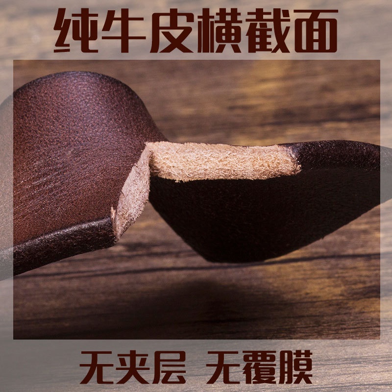 [Ready Stock New Products] Men's Copper Buckle First Layer Cowhide Pin Belt Pure Casual Vintage Strong Wide [Hot Sale]