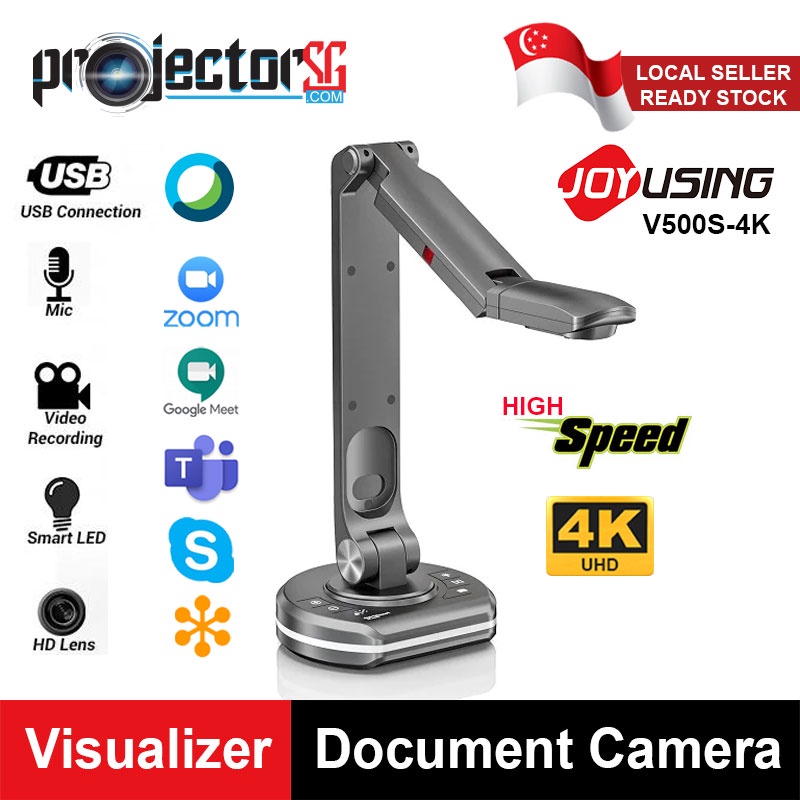 Joyusing V500S4K Visualizer Ultra Portable Document Camera Object