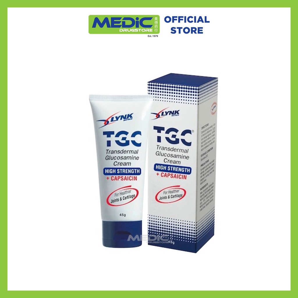 [Bundle of 2] TGC Transdermal Glucosamine Cream High Strength