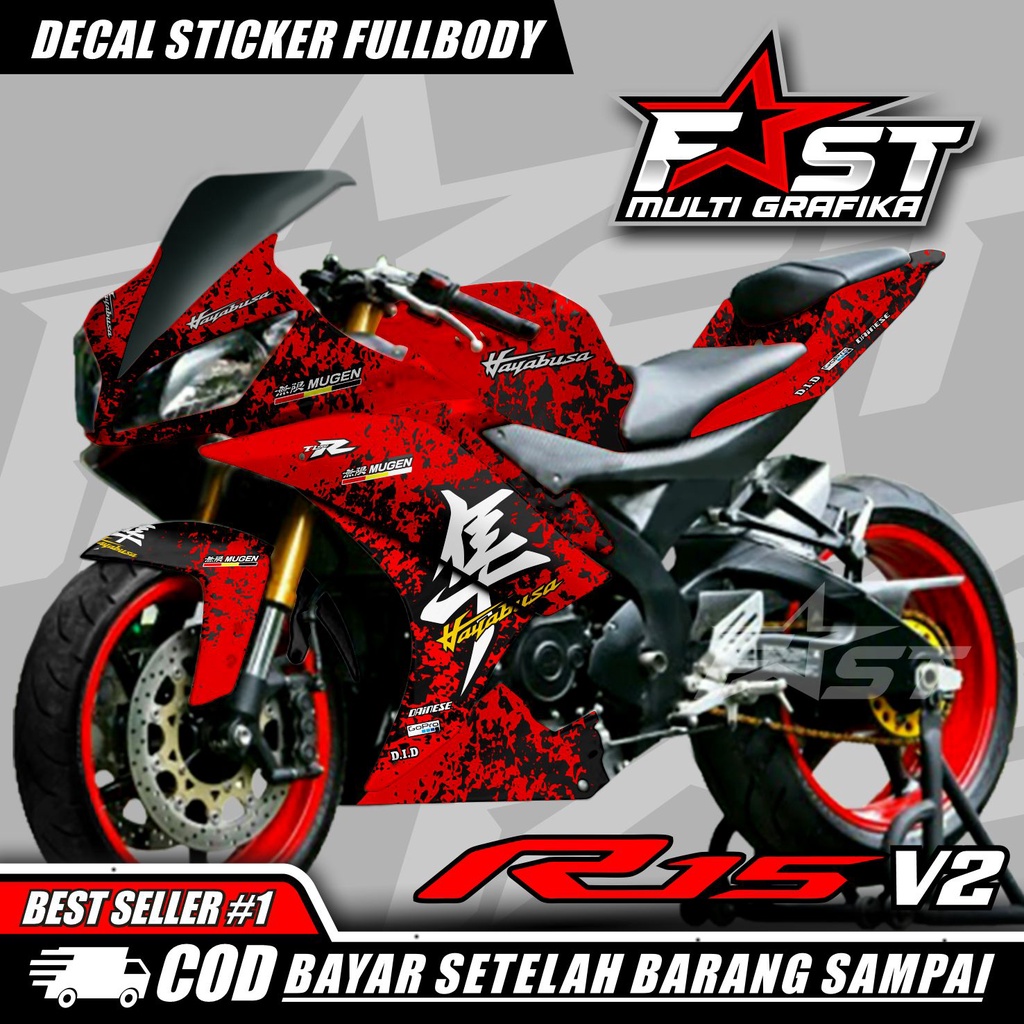 r15 modified to hayabusa