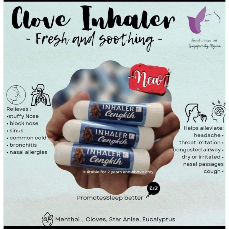 Cengkih Inhalers Shopee Singapore
