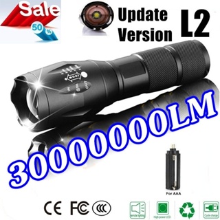 Newest CREE T6 5 Mode LED Flashlight With Zoom Waterproof Camping Hunting