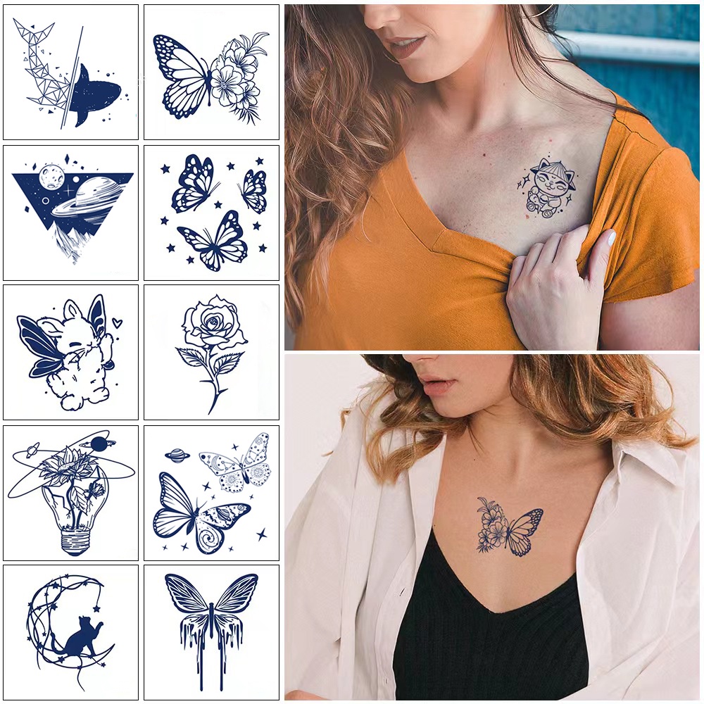 【COCO Magic Tattoo】Lasts 15 days ；6cm*6cm；tattoo sticker waterproof long lasting fake tattoos