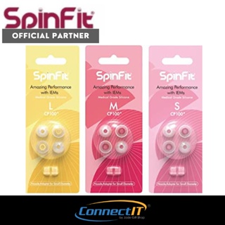 SpinFit CP100+ Small, Medium, Large Silicon Ear Tip For IEM