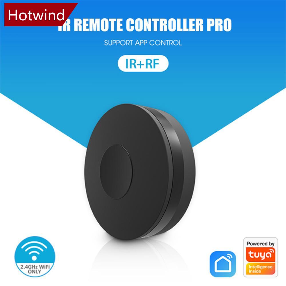 HOTWIND Tuya WiFi IR+RF Remote Controller Universal Smart TV DVD Air Conditioner Remote Control Work With Google Home Alexa V5Z2