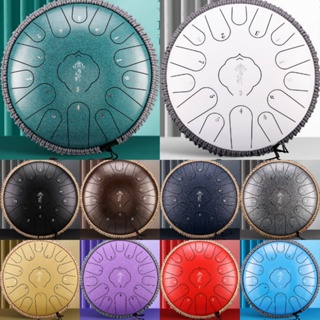 [New]Hluru Ethereal Steel Tongue Drum空灵鼓_13-14”_10colors_Musical Percussion Instrument_Kids Toy/Birth Gift/Yoga/Relax