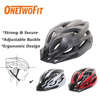 OneTwoFit Adjustable Bicycle Helmet Adult / Free Size Cycling Men Women Bike Helmets ET0005