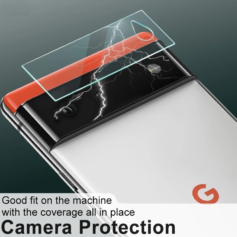 [Wholesale Price] For Google Pixel 6A Tempered Glass Camera Lens Film HD Transparent Rear Camera Protector