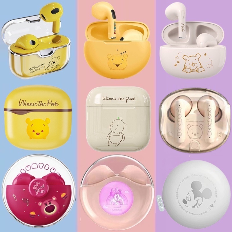 Disney Wireless Bluetooth Noise Cancelling Gaming Earbuds Headphones