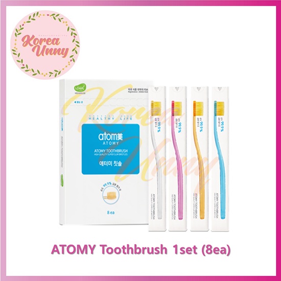 Atomy Toothbrush 8ea set from korea [LOWEST PRICE GUARANTEE] | Shopee ...