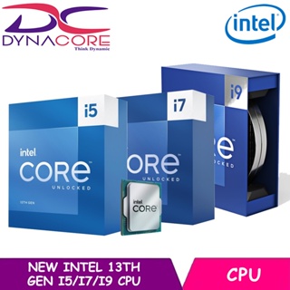 Intel Core 13th Gen i5 i7 i9 Desktop Processor/CPU i5-13600KF/i5-13600K | i7-13700KF/i7-13700K | i9-13900KF/i9-13900K