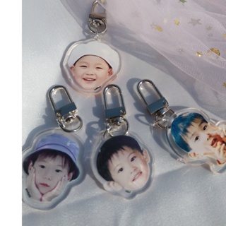 [Muniro] NCT127 DREAM JISUNG Childhood Photo Acrylic Keychain Pendant Star Merchandise Customization