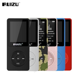 Original RUIZU X02 English Music Version Ultrathin MP3 Player With 4GB Storage And 1.8 Inch Screen