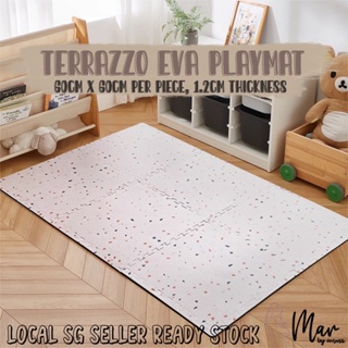 🇸🇬 Kids Baby Playmat EVA Foam Terrazzo 180cm x 120cm x 1.2cm