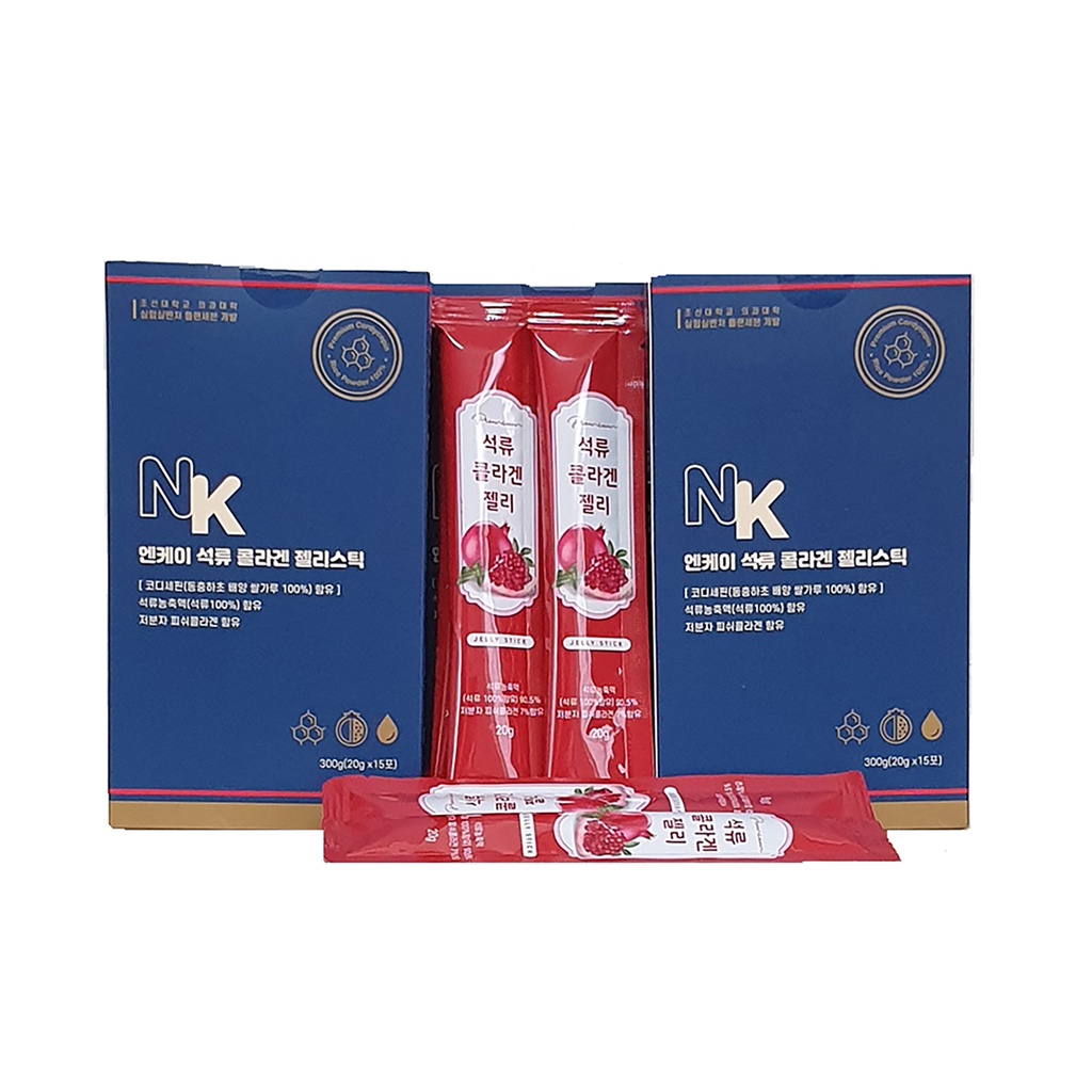 NK Pomegranate Collagen Jelly Stick / Vitamin Dietary Fiber Healthy