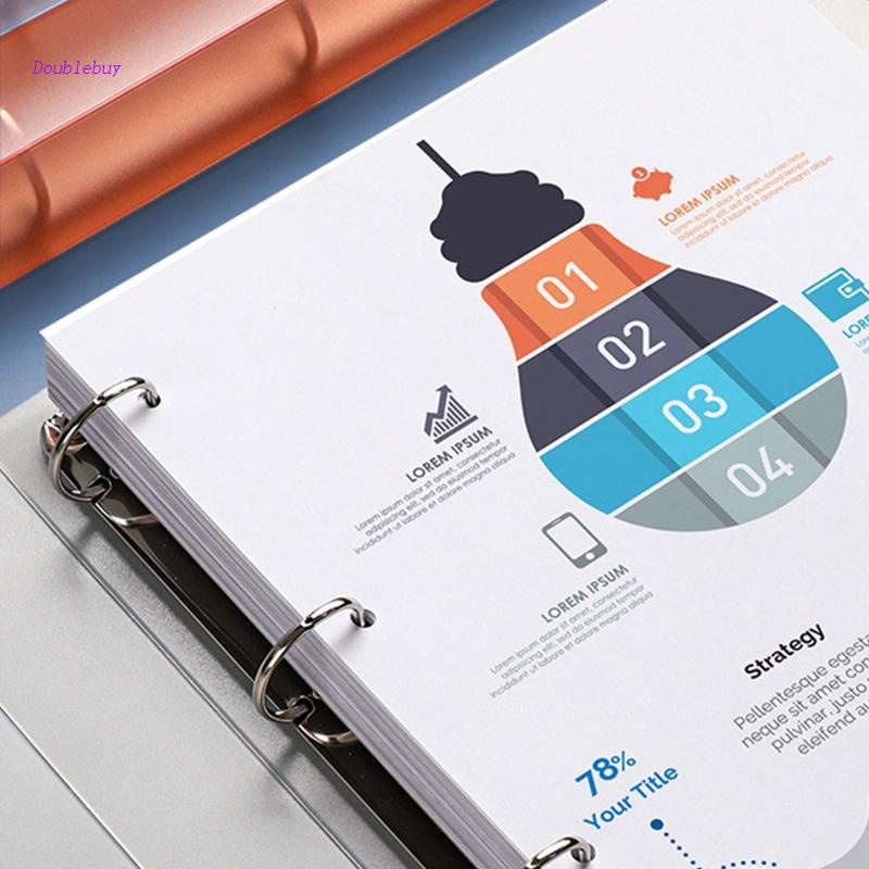 Doublebuy Multifunctional A4 File Binder 4ring 2ring A4 Binder