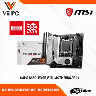 MSI MPG B650I EDGE WIFI DDR5 Wi-Fi 6E Mini-ITX AM5 B650 Motherboard