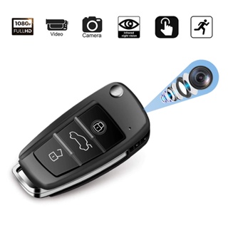 HD 1080P Car Key Chain Mini Camera IR Night Vision Motion Detection Indoor Outdoor Nanny Cam Video Photo Camcorder