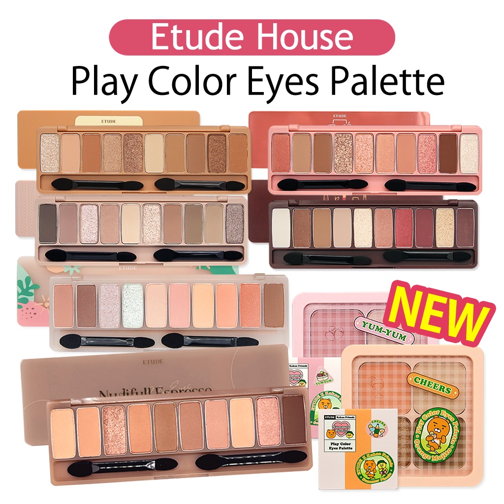[Etude House] Play Color Eyes Eyeshadow Palette (Nudifull Espresso