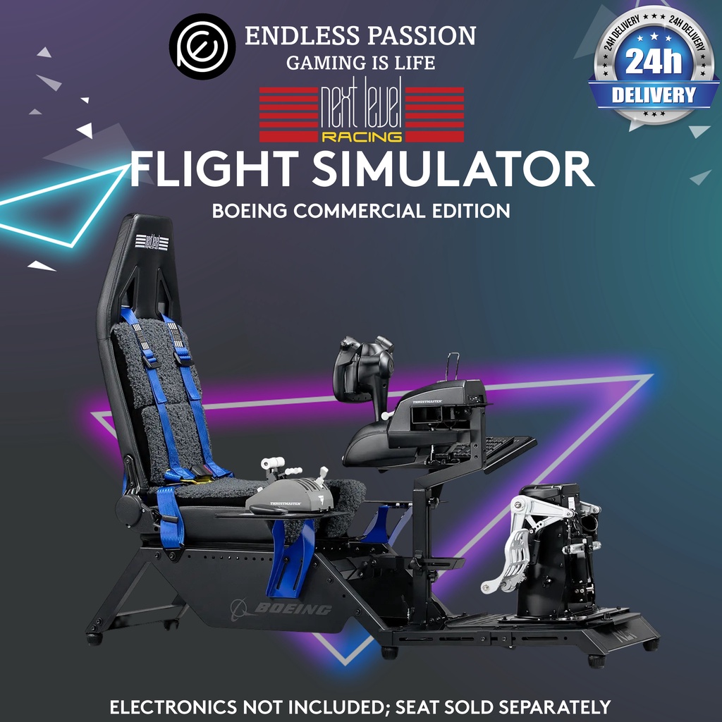 Next Level Racing Flight Simulator Boeing Commercial Edition (NLR-S027 ...