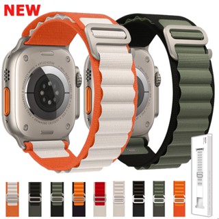 Alpine Loop Band Strap for Apple Watch 8 7 45mm for Apple Watch Ultra 49mm Sport Band for iwatch Series 8 7 6 5 44mm 41mm 40mm