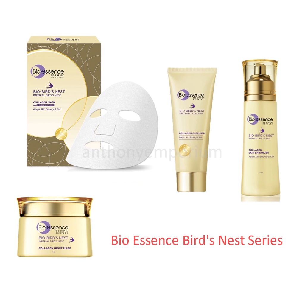 Bio Essence Bio Bird Nest Collagen Night Mask Skin Enhancer Cleanser Shopee Singapore