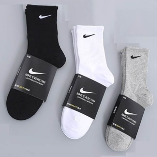 Unisex Mid Crew Socks Outdoor Casual Running Basketball Sports Cotton Socks for Men and Women