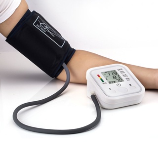 Digital Blood Pressure Monitor Home Sphygmomanometer Automatic Heart Rate Pulse Meter