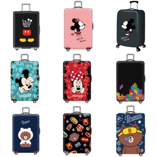 SG Seller Instock Disney Mickey  Luggage Cover  Elastic Stretchable Travel Suitcase Protector Christmas Gifts
