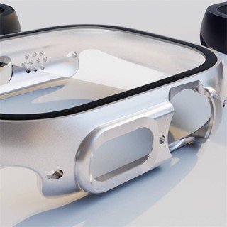 Glass+case For Apple Watch Ultra 49mm strap smartwatch PC Bumper+Screen Protector Tempered Cover iwatch series Accessories #4