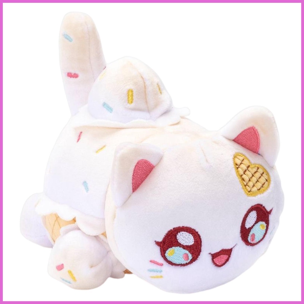 Cute Cat Plush Toy Meemeow Aphmau Plush Meemeows Food Cats Plushie