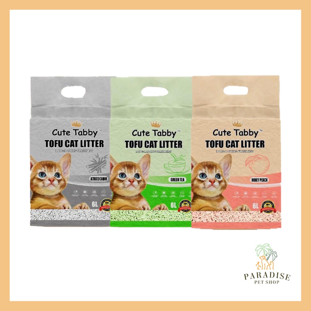 WHOLESALE Cute Tabby Tofu Cat Litter (6l) Shopee Singapore