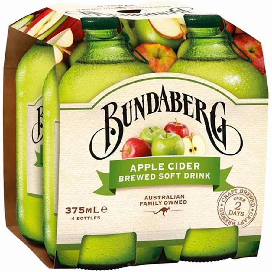 Bundaberg Apple Cider Brewed Soft Drink 4 x 375ml Shopee Singapore