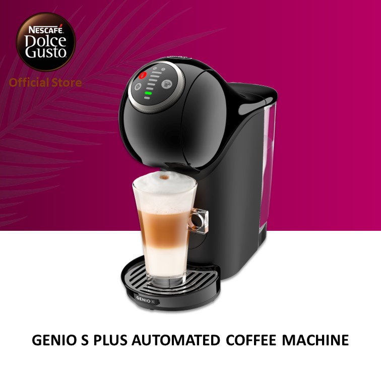 NESCAFE Dolce Gusto Genio S Plus Automatic Coffee Machine - Black ...