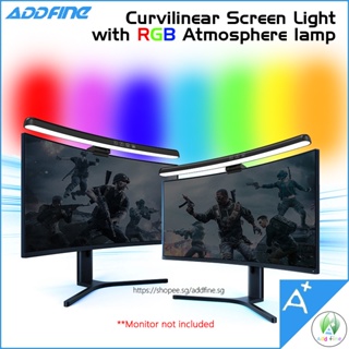 [AddFine][Ready Stock] LED Screen Lamp Dimmable Screen Light Bar 44cm Computer Hanging Lights Eye-Care PC Monitor Office Study Led Reading Desk Lamp